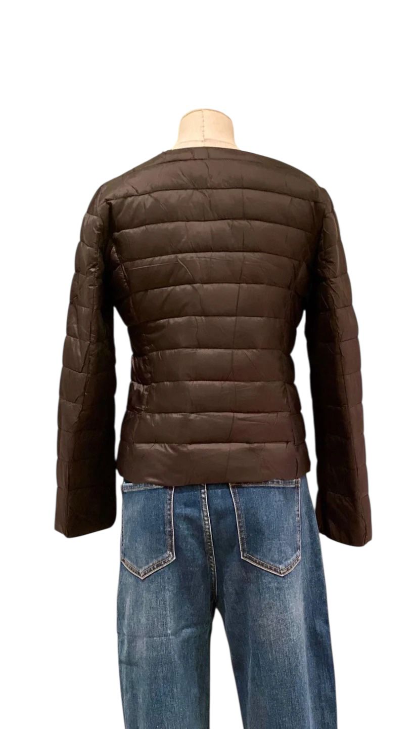 Piumino Corto Girocollo 100 gr