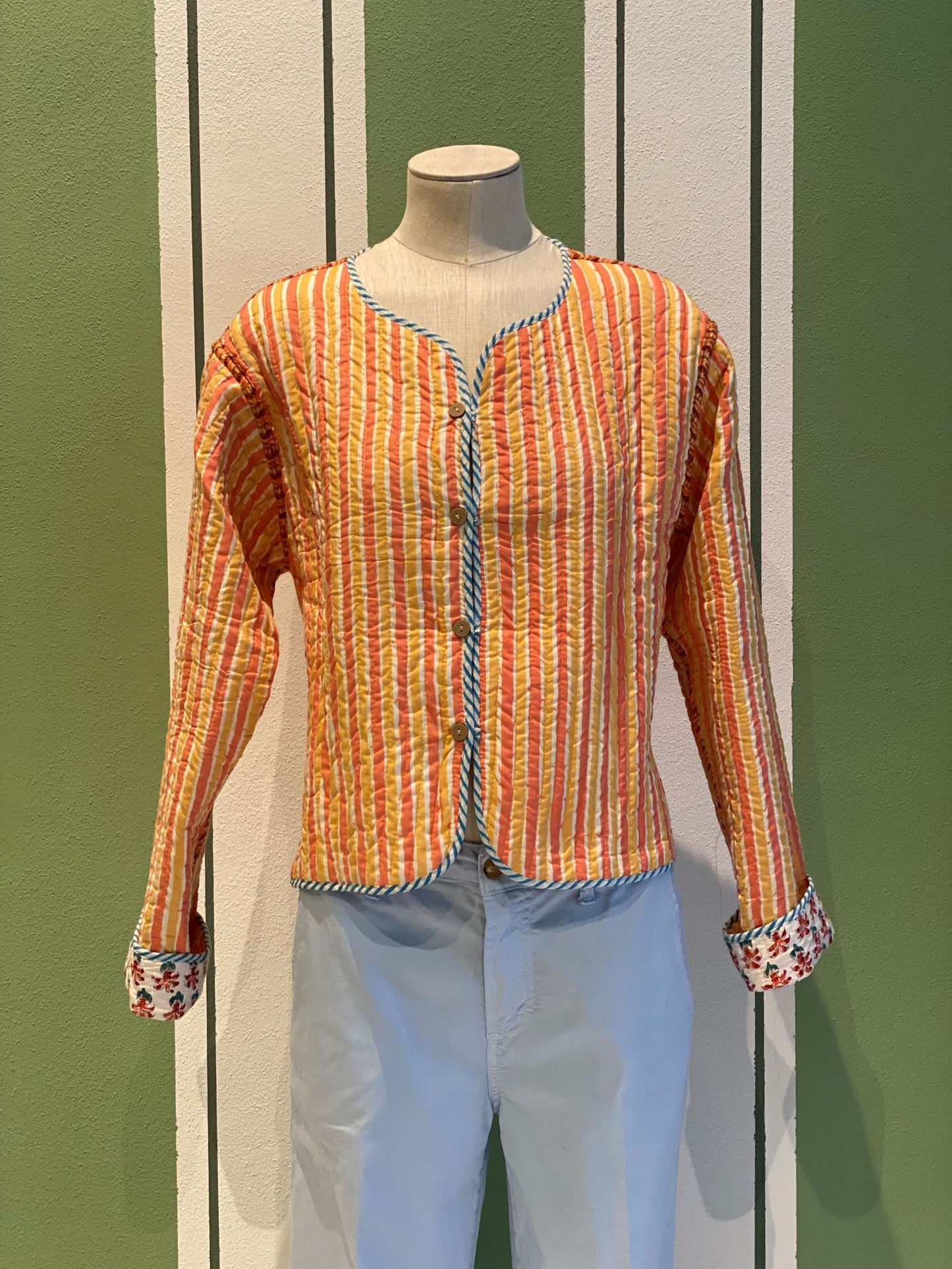 Giacca Boxy Reversibile