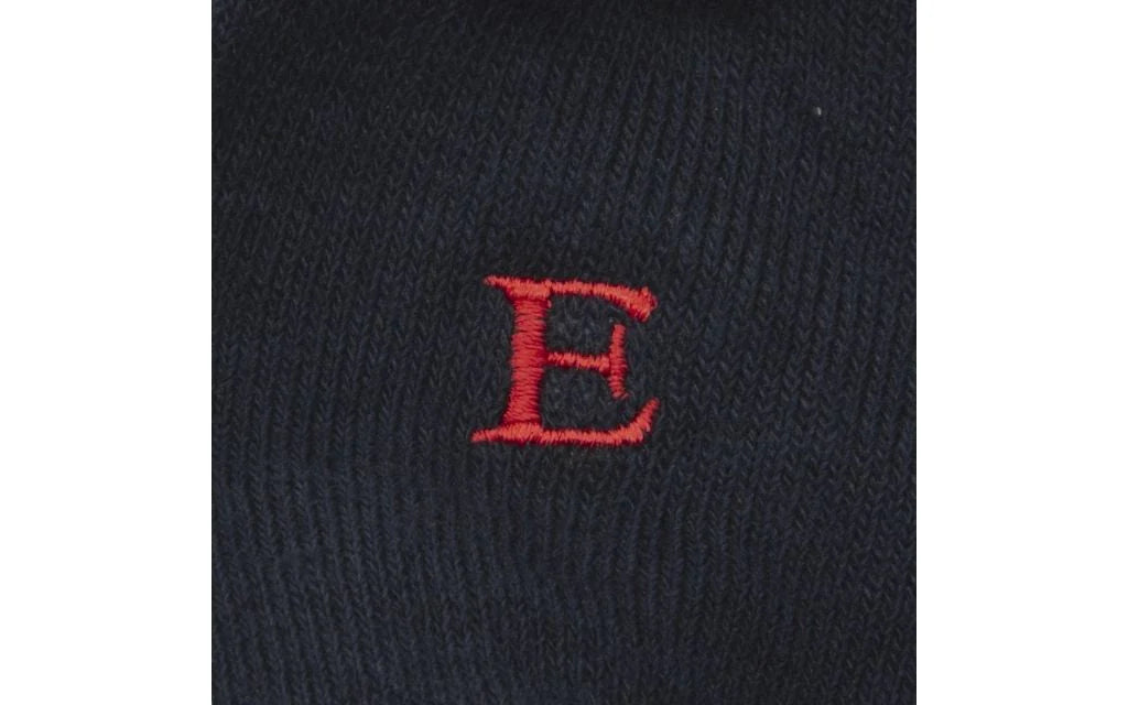 Calze Iniziali Ricamate Rosso