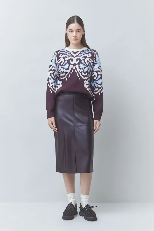 SUNCOO Paris Maglia Girocollo Pavaro