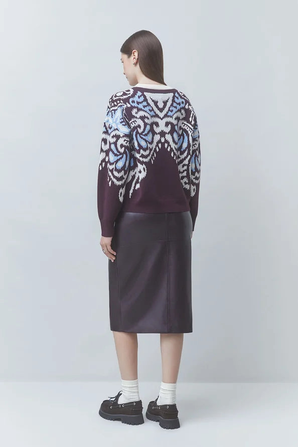 SUNCOO Paris Maglia Girocollo Pavaro