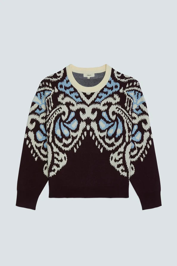 SUNCOO Paris Maglia Girocollo Pavaro