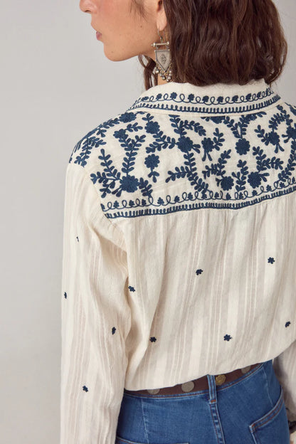 Camicia Salinger Blouse Maison Hotel