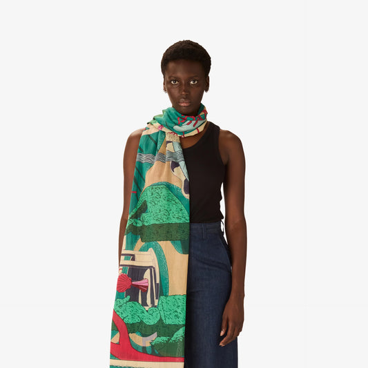 Sciarpa Jardin Inoui Editions