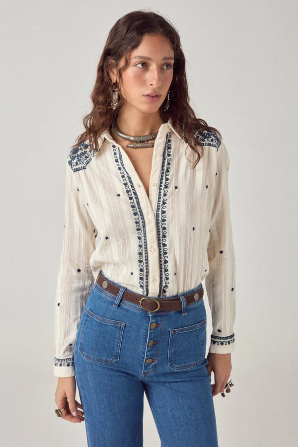 Camicia Salinger Blouse Maison Hotel