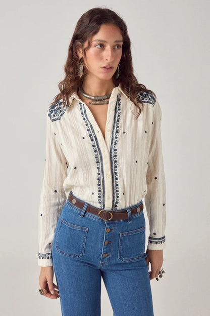 Camicia Salinger Blouse Maison Hotel