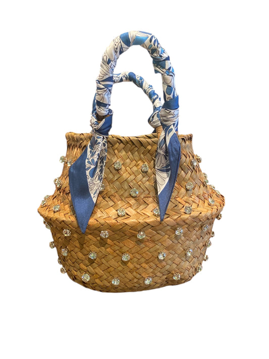 Borsa Cestino A Mano Swarovski
