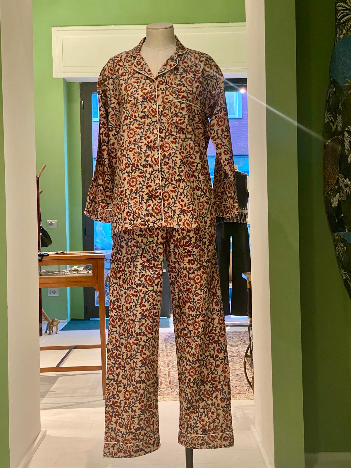 "A Porter" Printed Pyjamas