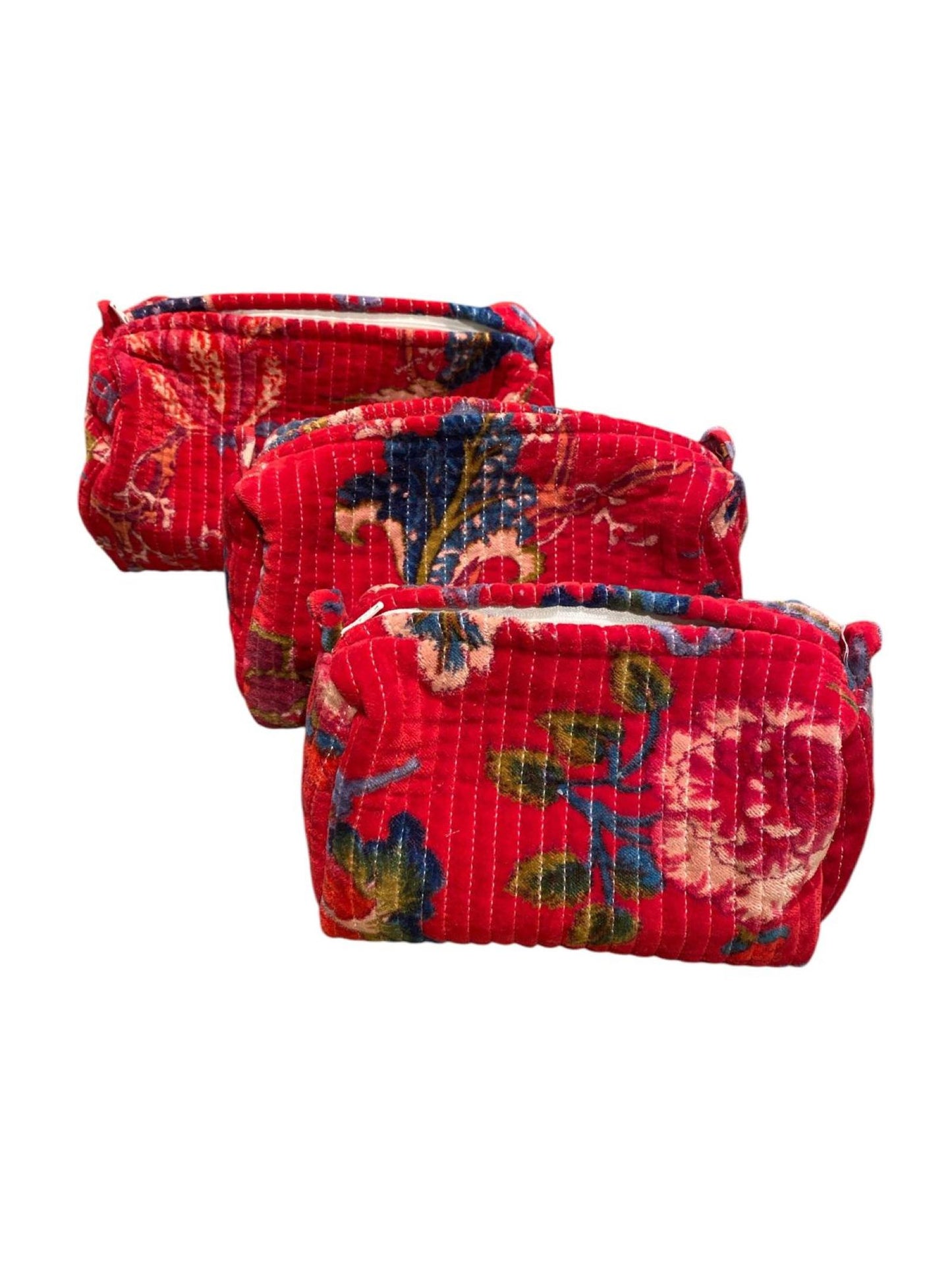 Trousse Amelie Velluto Stampato