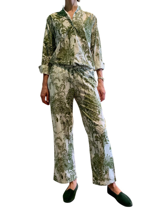 Set Camicia Pantalone Toile De Jouy
