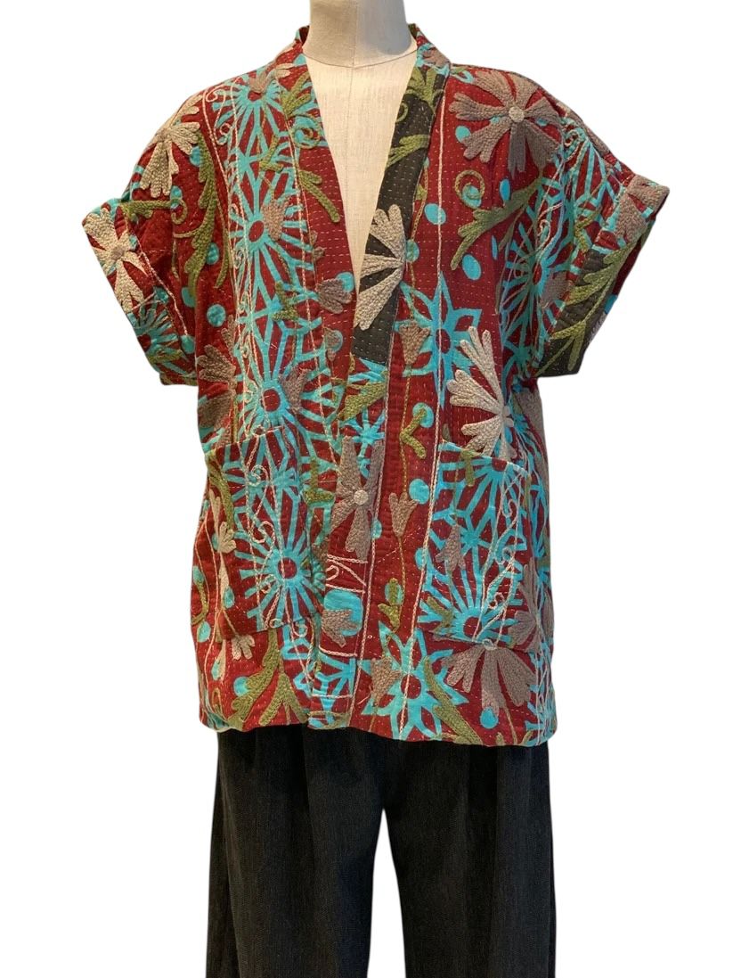 Gilet brodé Varanasi