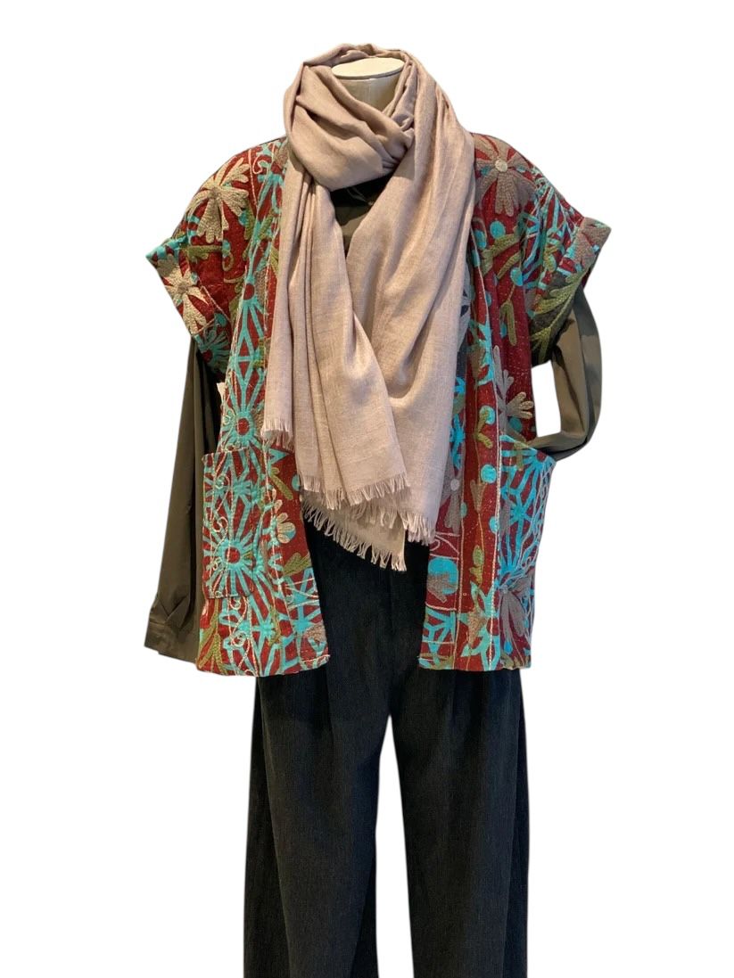 Gilet brodé Varanasi