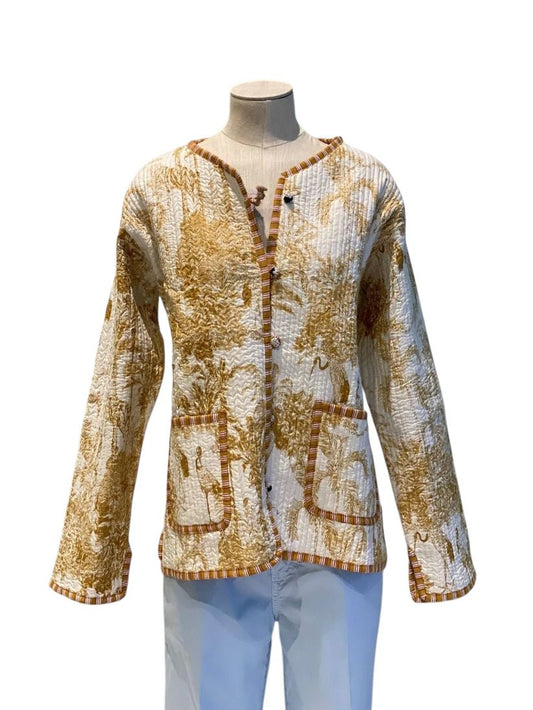 Reversible Toile De Jouy Jacket