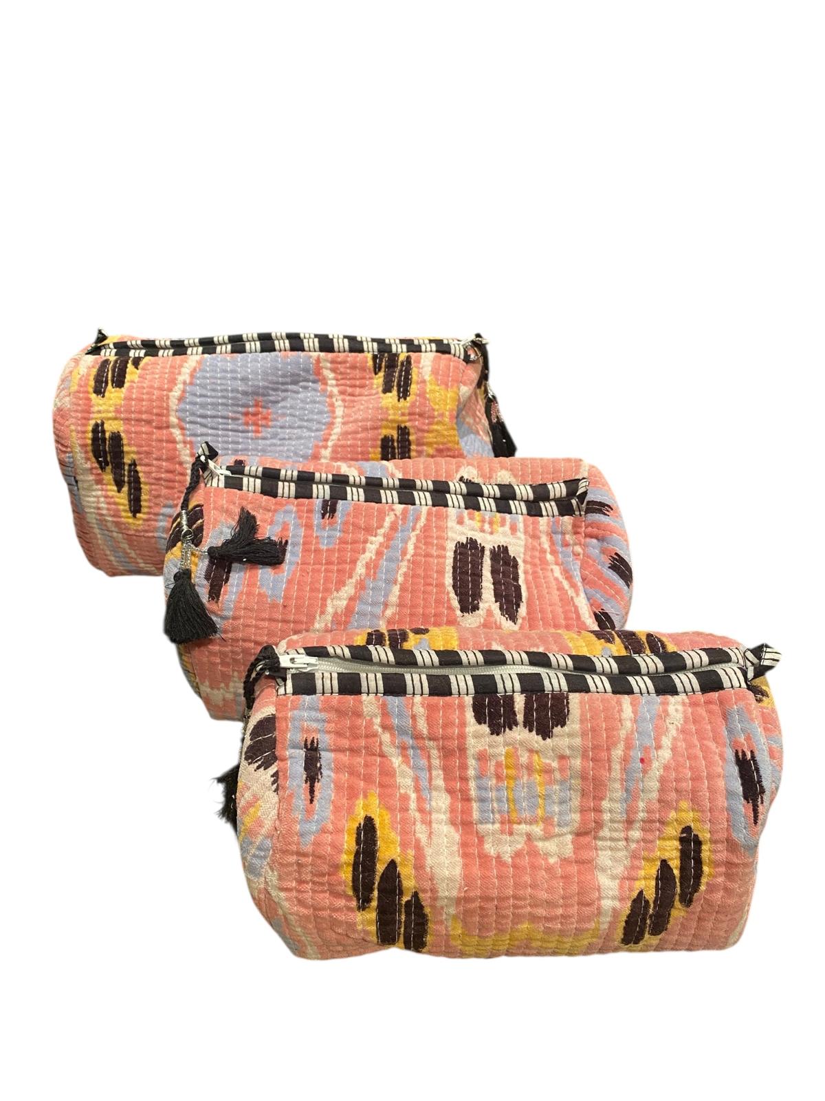 Trousse Amelie Velluto Stampato