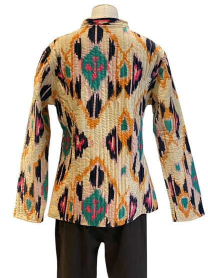 Lyon Printed Velvet Jacket