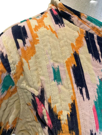 Lyon Printed Velvet Jacket