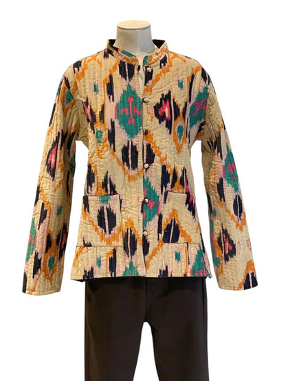 Lyon Printed Velvet Jacket