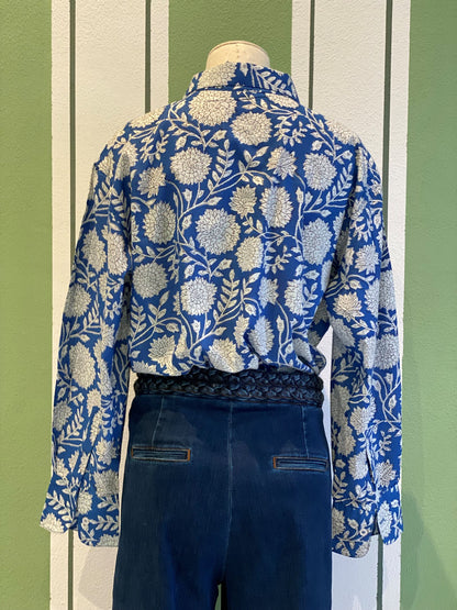 Cornflower Printed Shirt