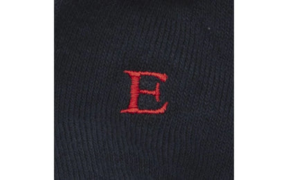 Calze Iniziali Ricamate Rosso